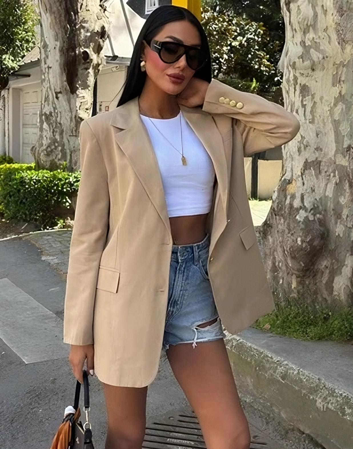 ISABELLA BLAZER LEINENJACKE