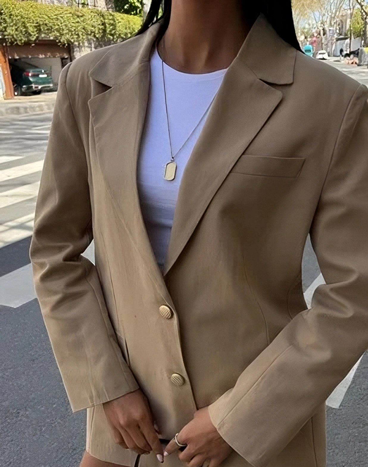 ISABELLA BLAZER LEINENJACKE