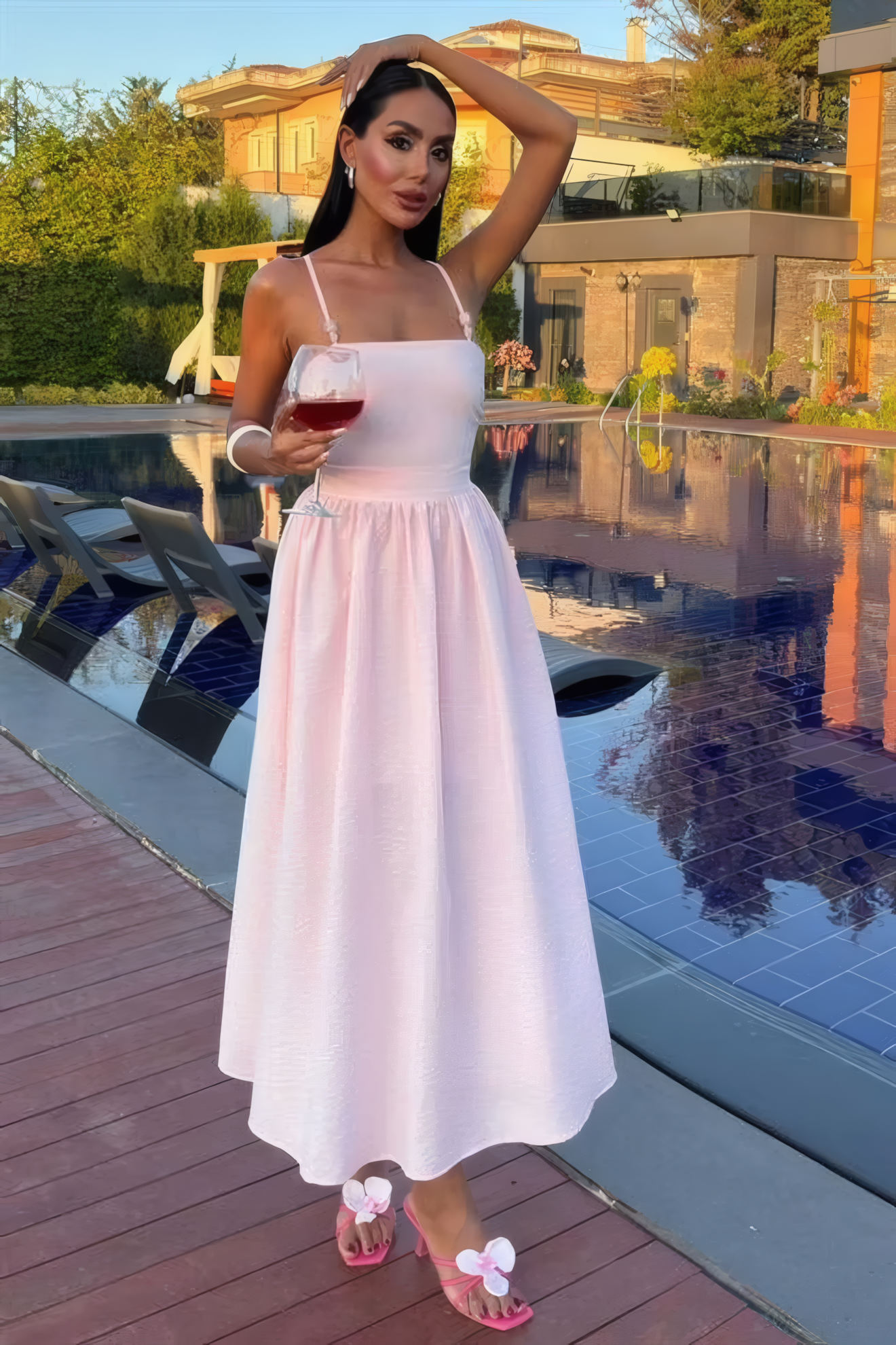 ISABELLA MIDI-KLEID