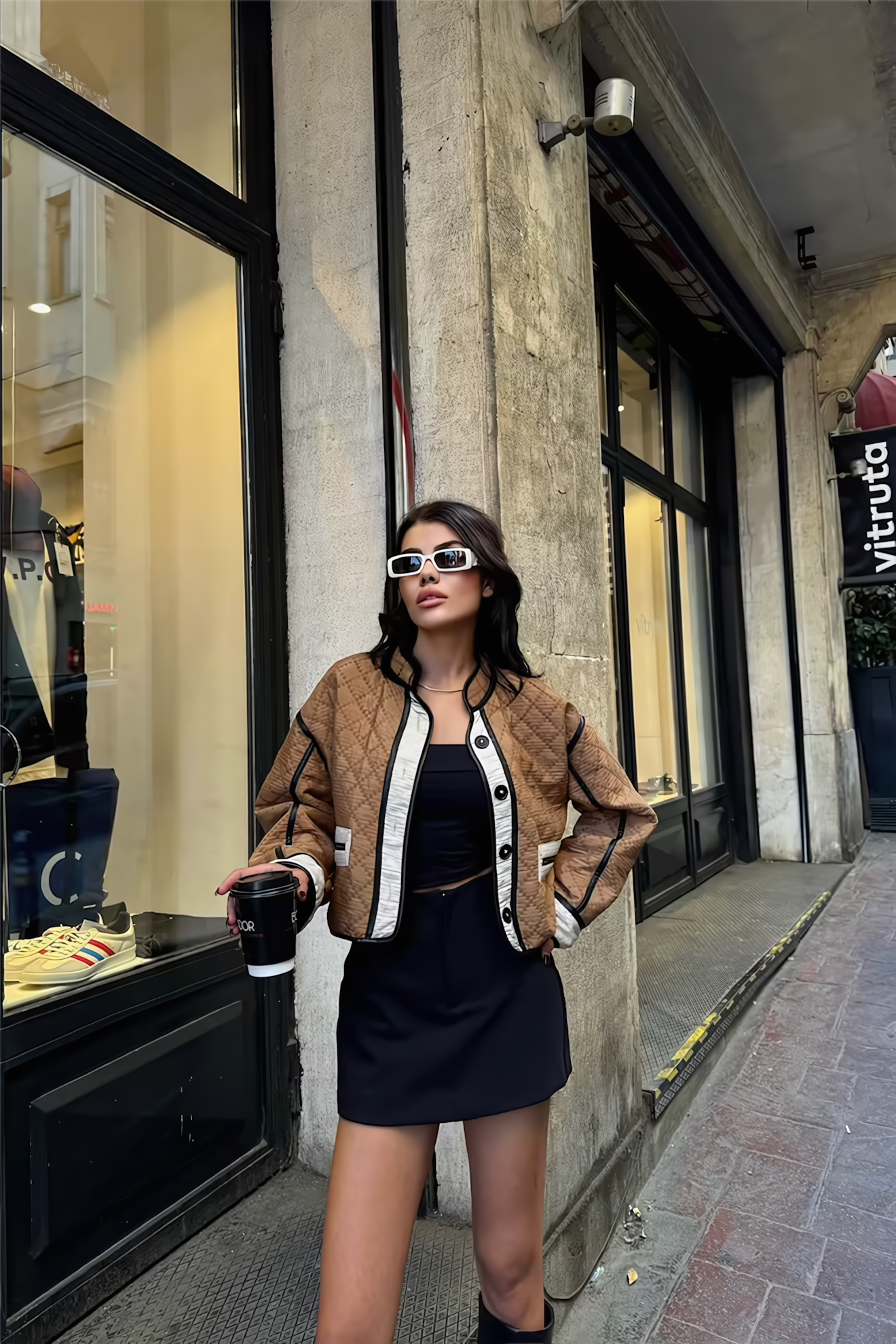 BELLA CROP JACKE