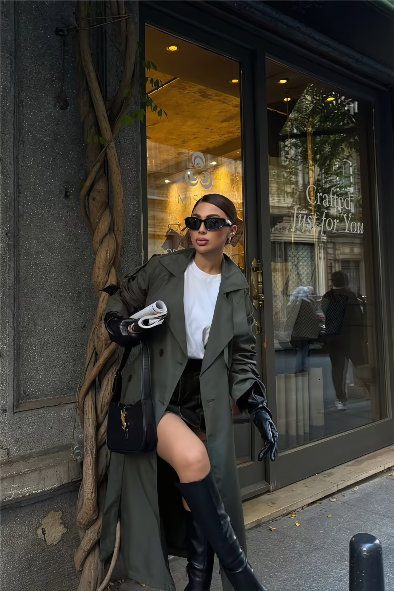 KYLIE TRENCHCOAT