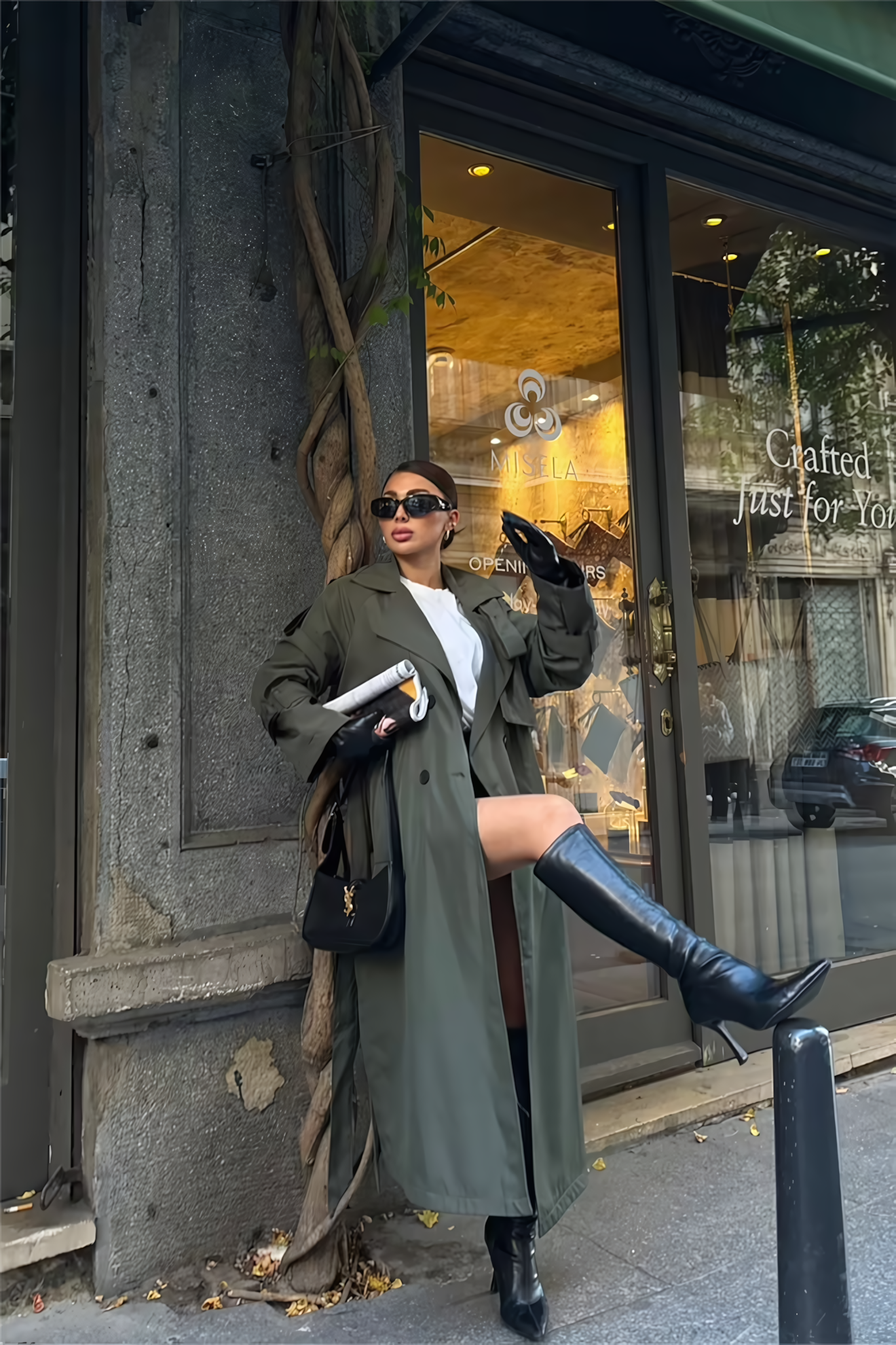 KYLIE TRENCHCOAT