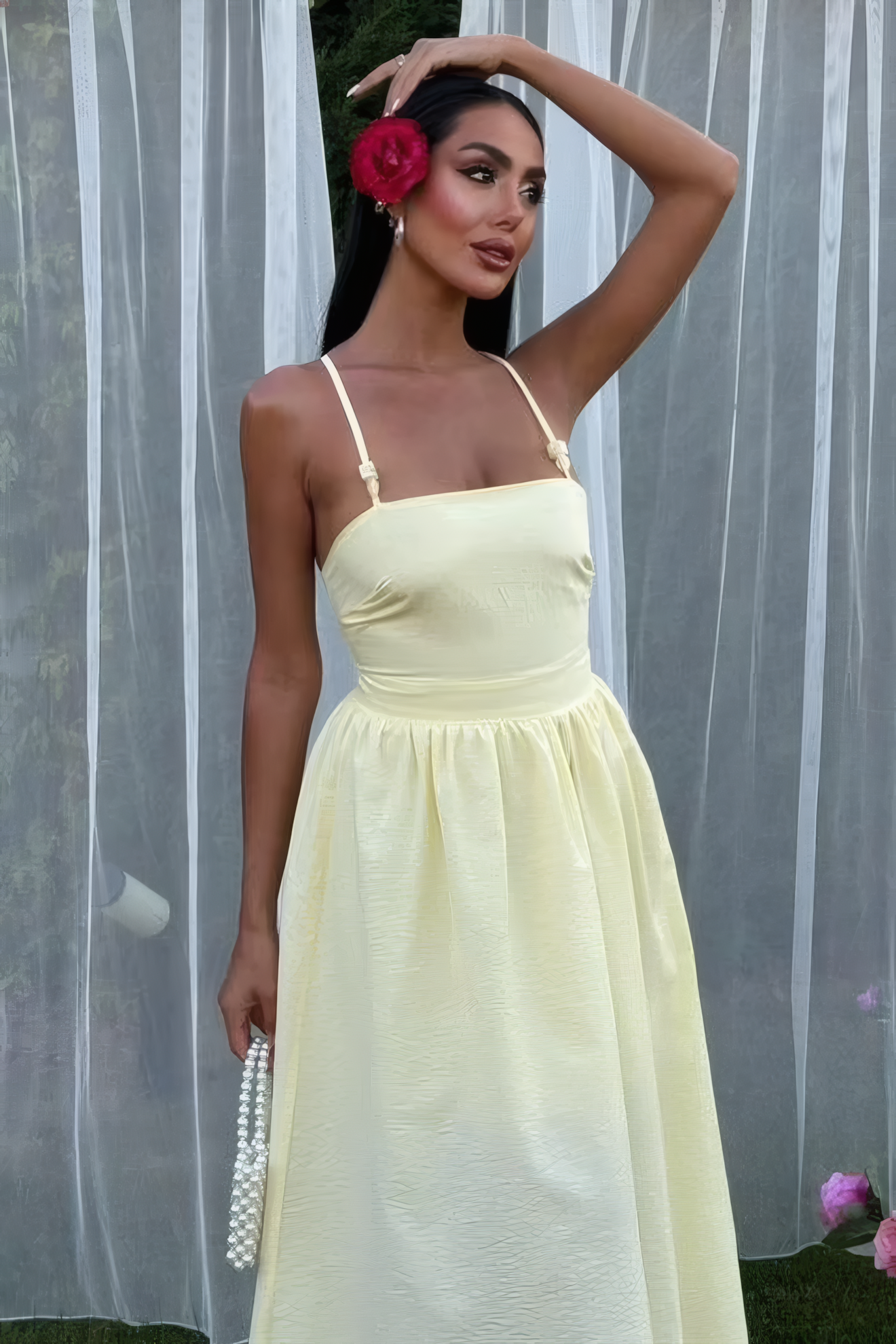 ISABELLA MIDI-KLEID