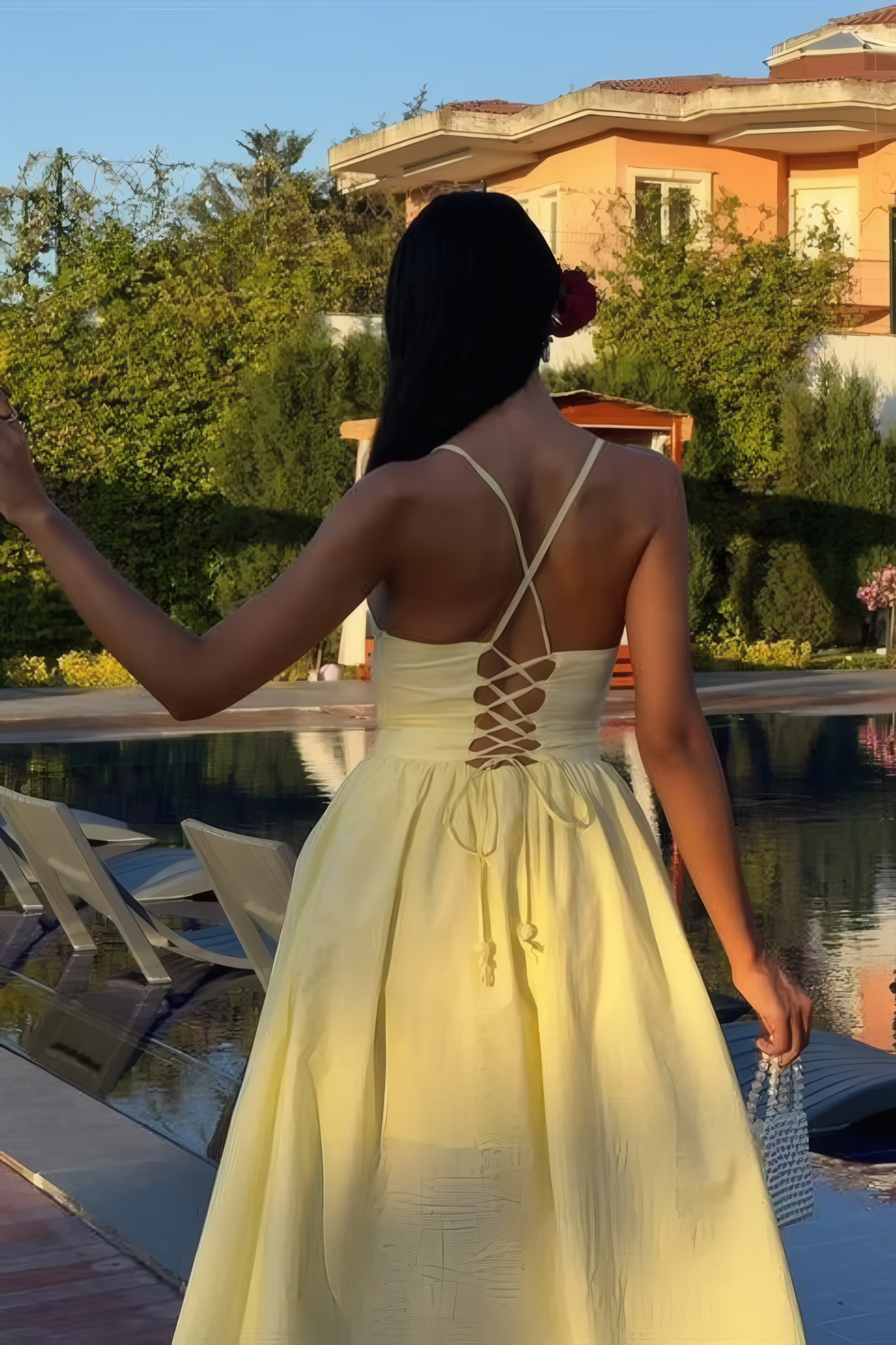ISABELLA MIDI-KLEID