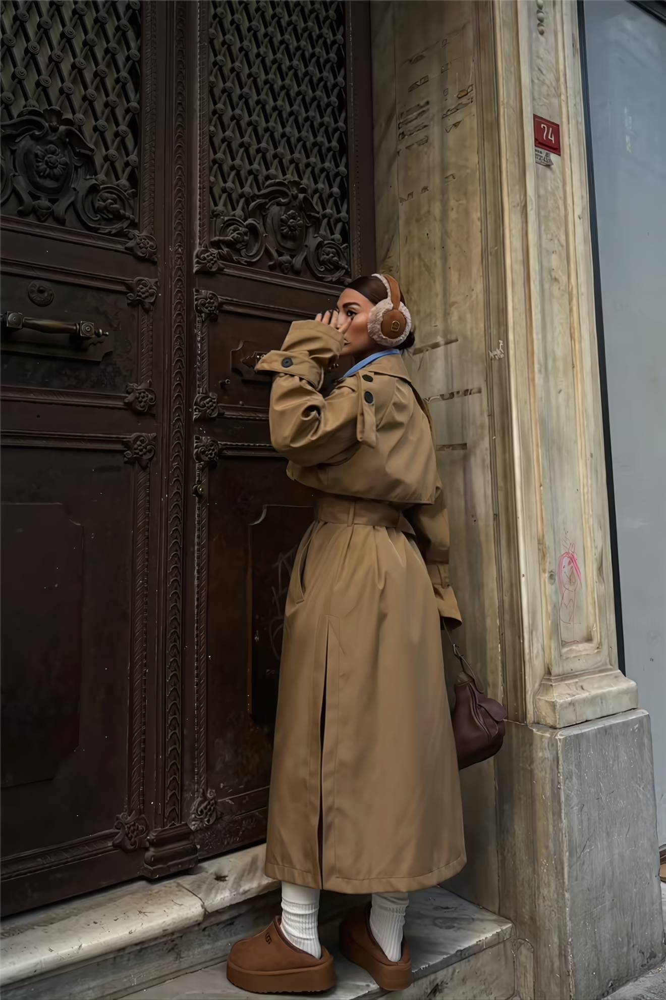 KYLIE TRENCHCOAT