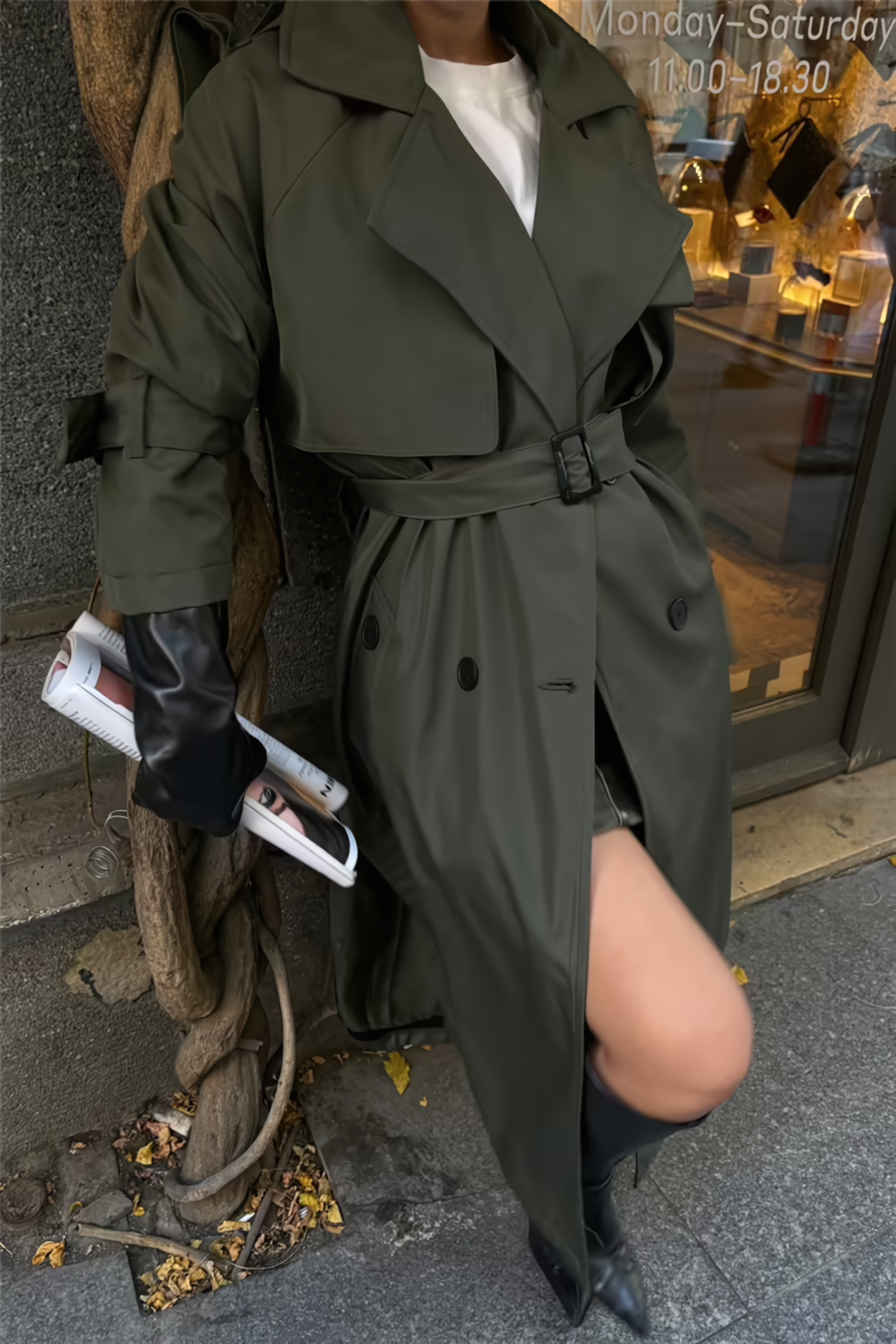 KYLIE TRENCHCOAT