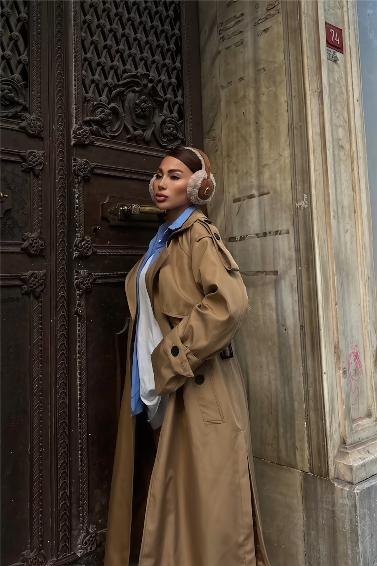 KYLIE TRENCHCOAT