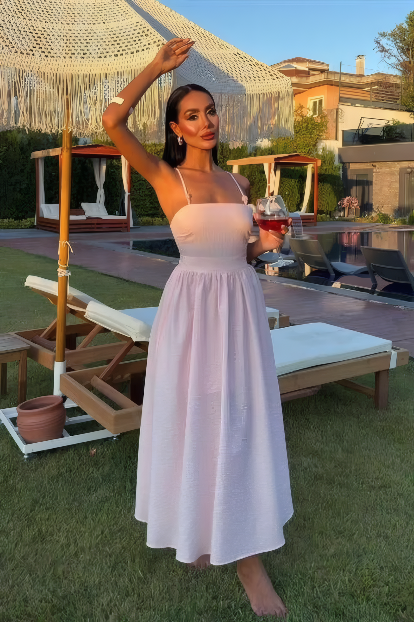 ISABELLA MIDI-KLEID