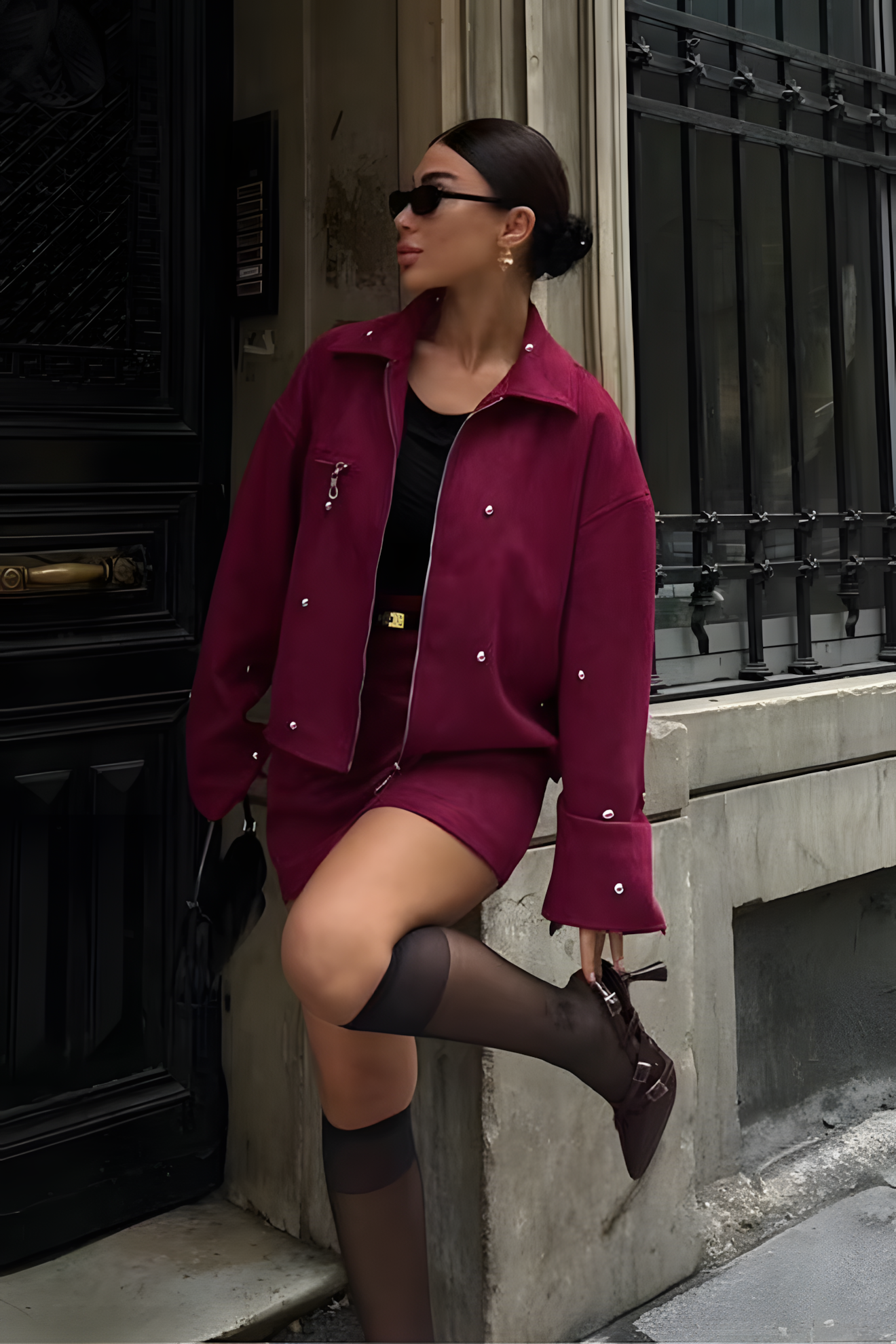KYLIE WILDLEDER JACKE - ROCK SET
