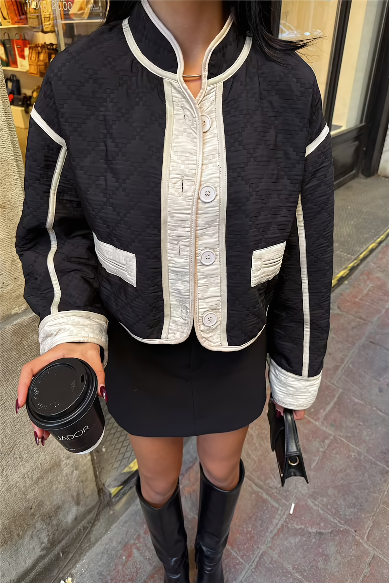 BELLA CROP JACKE