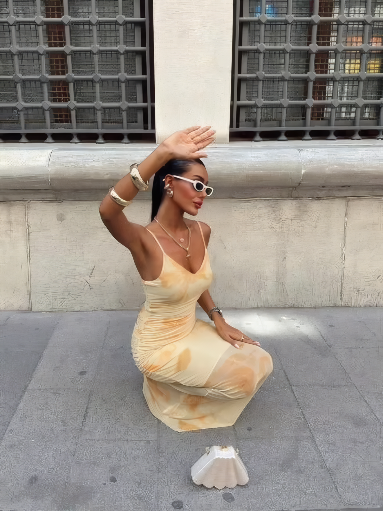 ISABELLA MAXI KLEID GELB