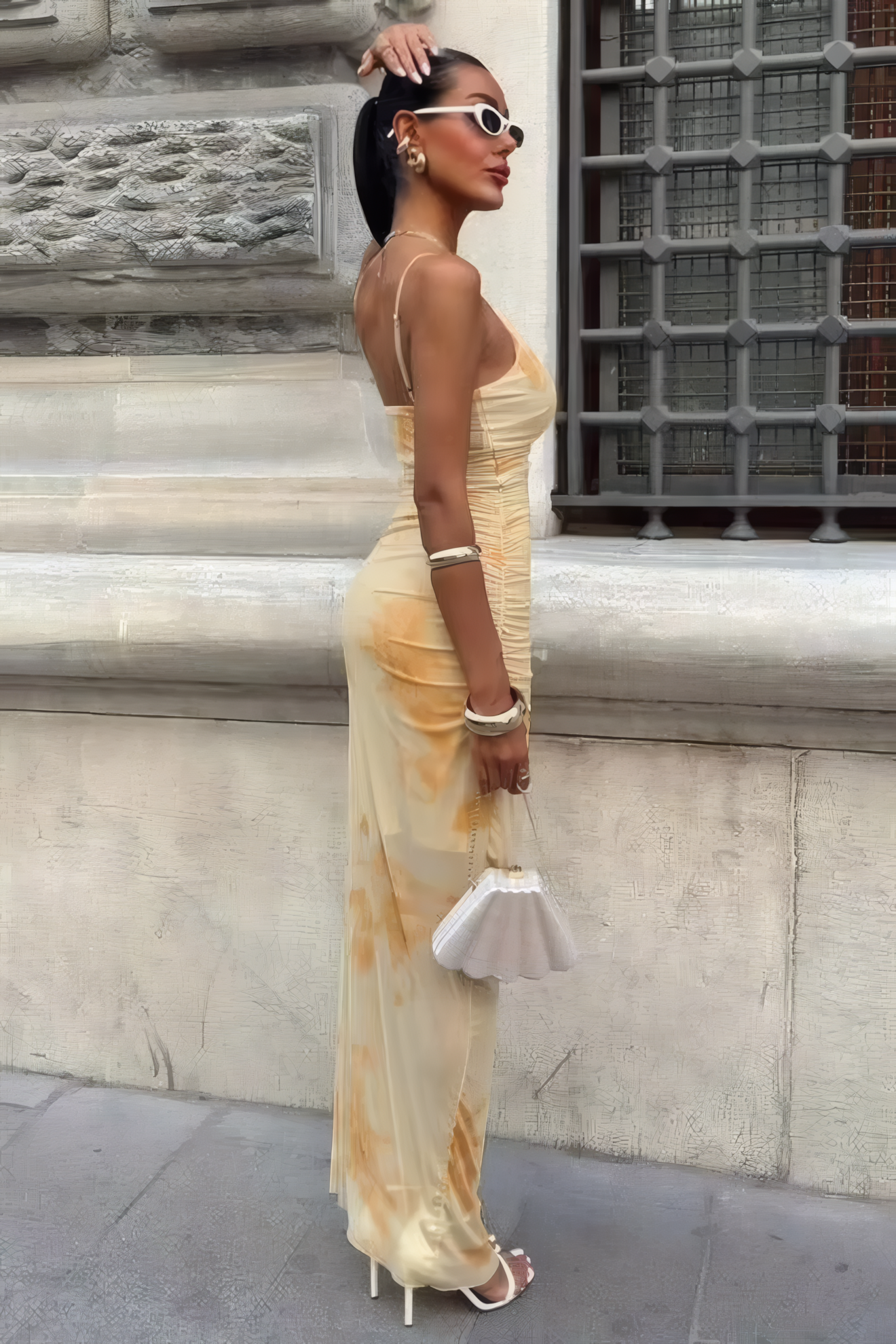 ISABELLA MAXI KLEID GELB