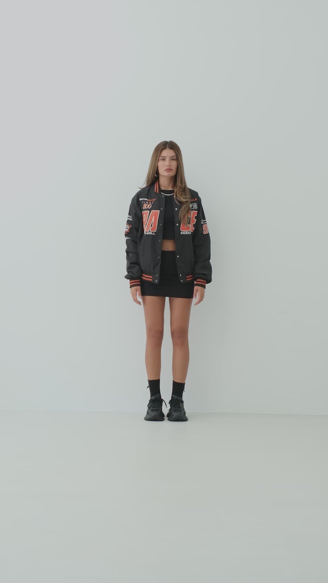 CASTBELLA OVERSIZE COLLEGEJACKE