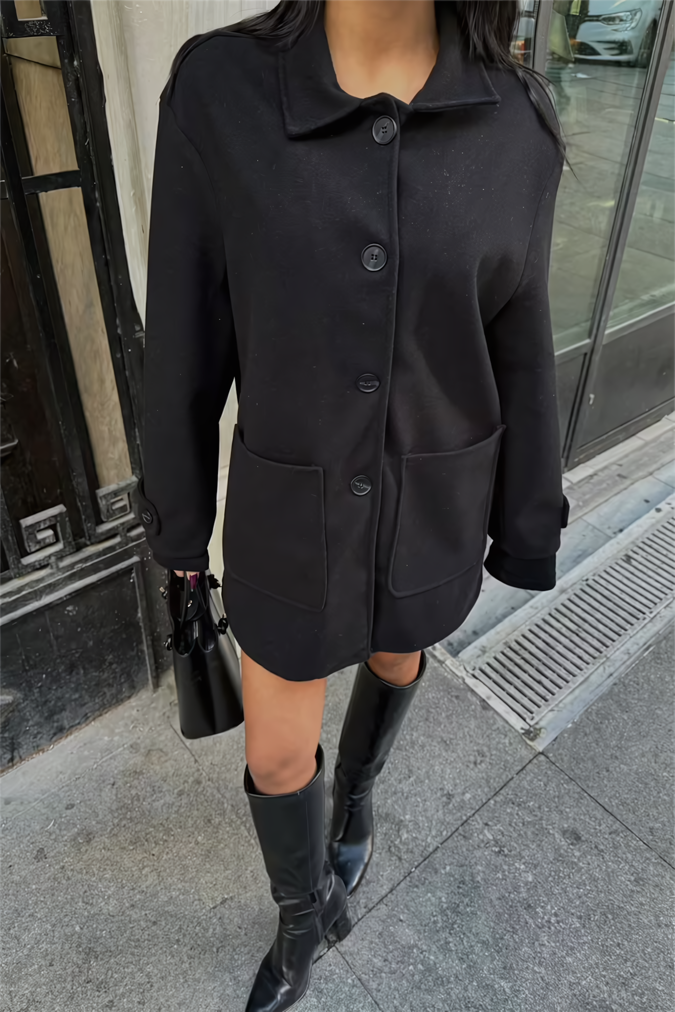 CHLOÉ BUTTONED CACHET