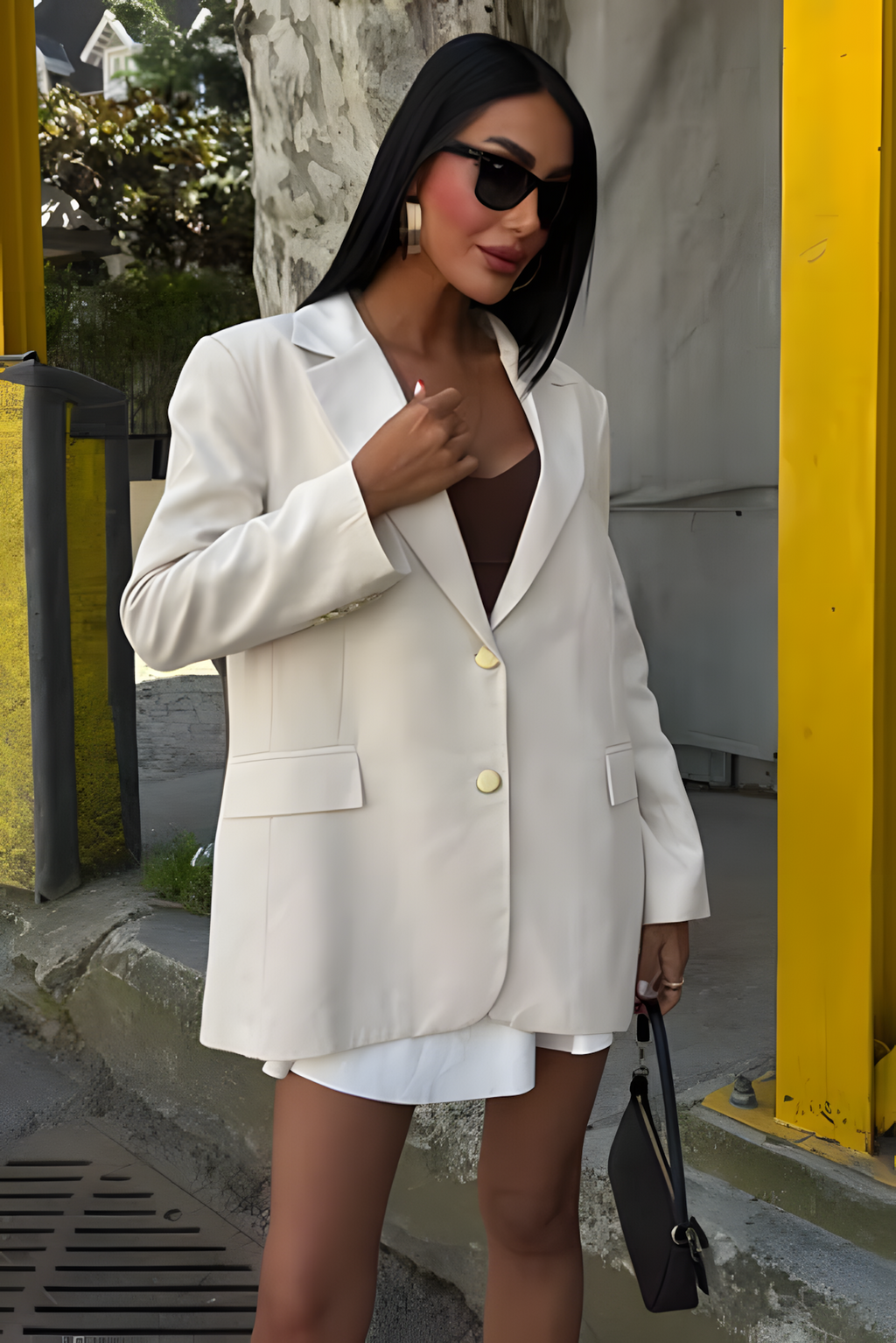 ISABELLA BLAZER LEINENJACKE