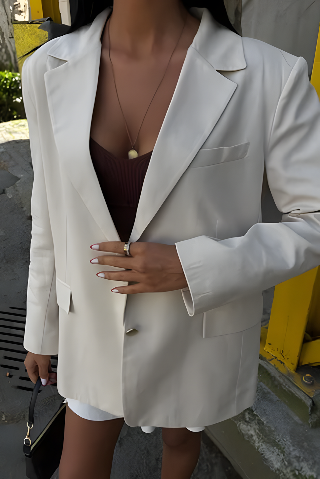 ISABELLA BLAZER LEINENJACKE