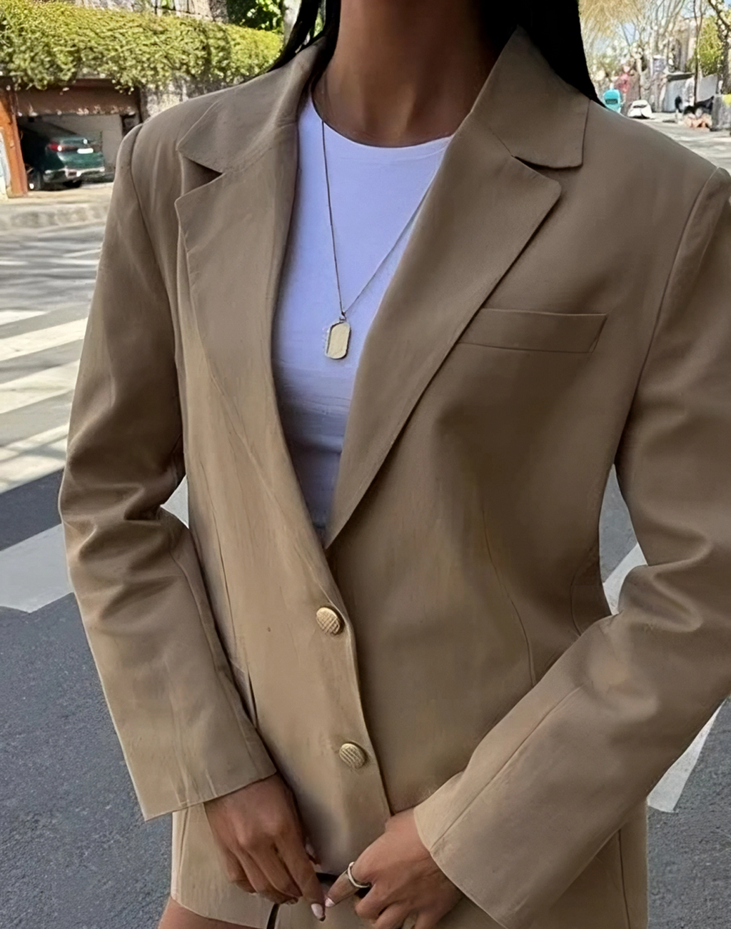 ISABELLA BLAZER LEINENJACKE
