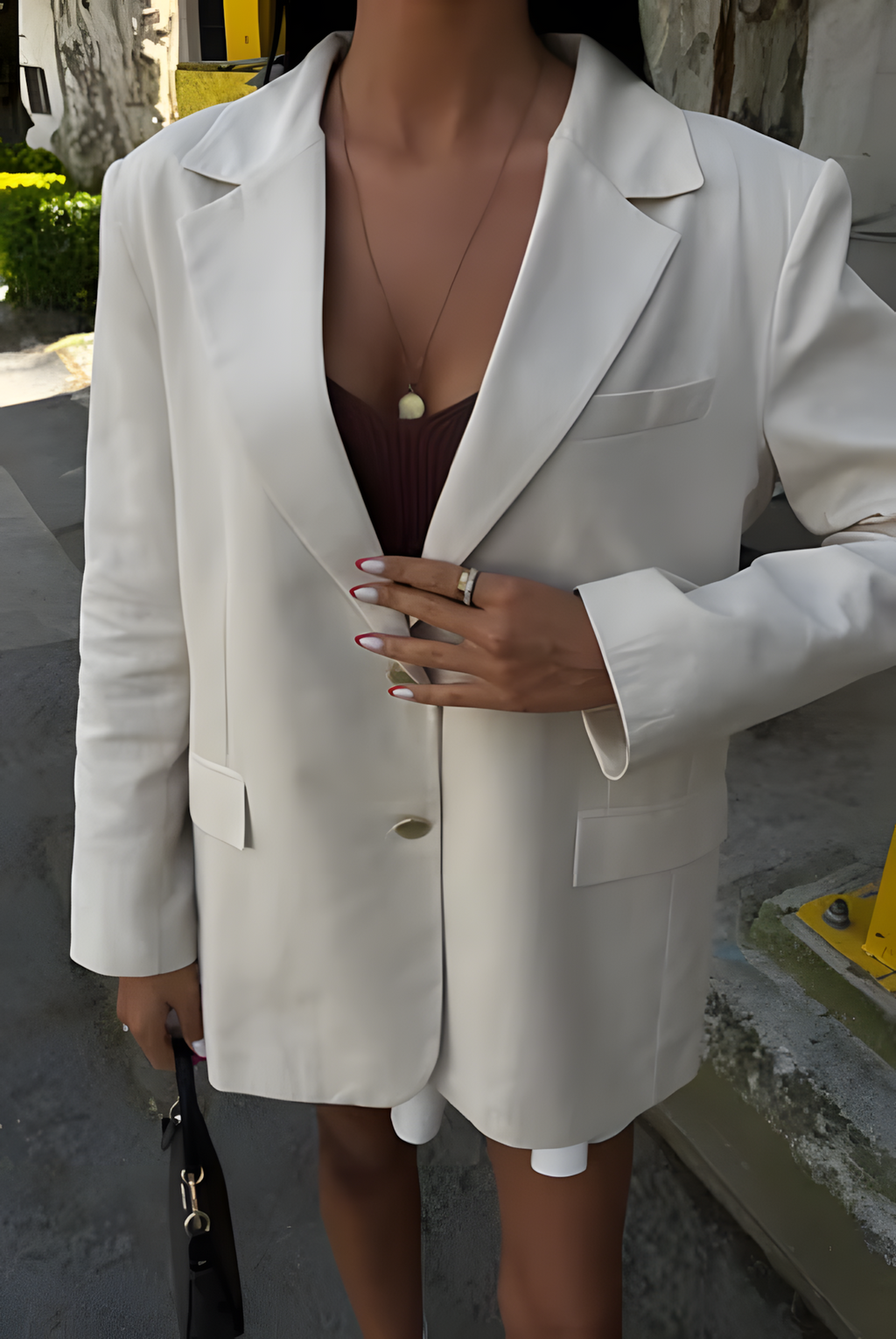 ISABELLA BLAZER LEINENJACKE