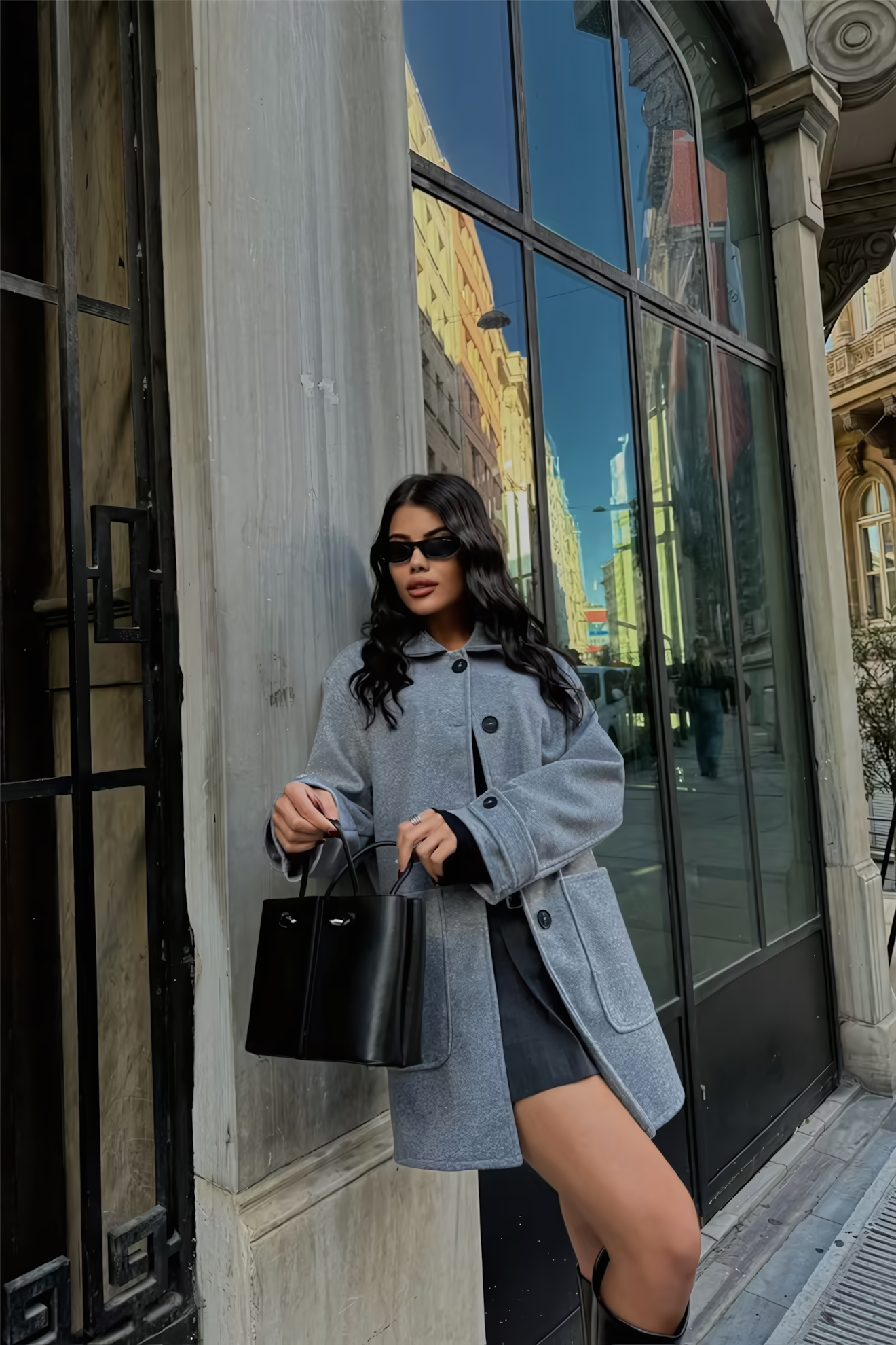 CHLOÉ BUTTONED CACHET