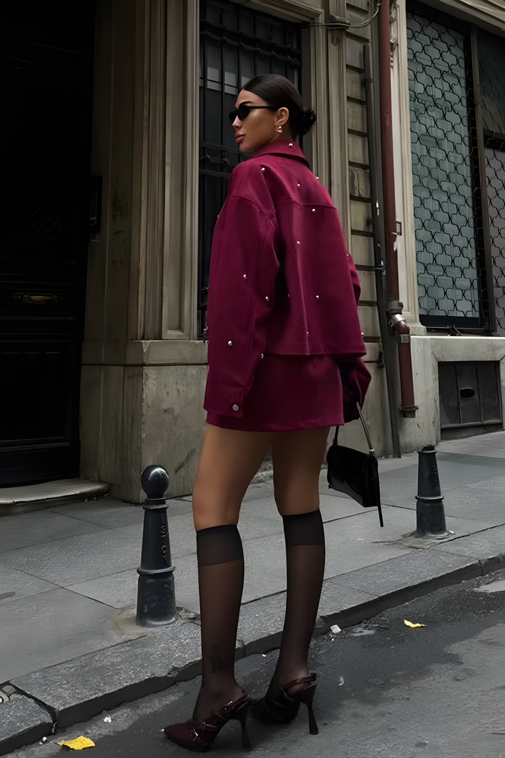 KYLIE WILDLEDER JACKE - ROCK SET