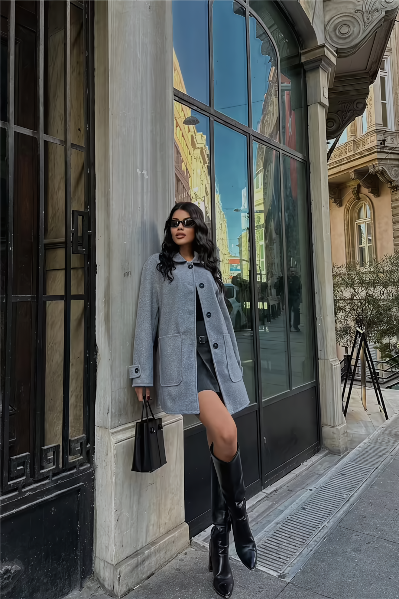 CHLOÉ BUTTONED CACHET