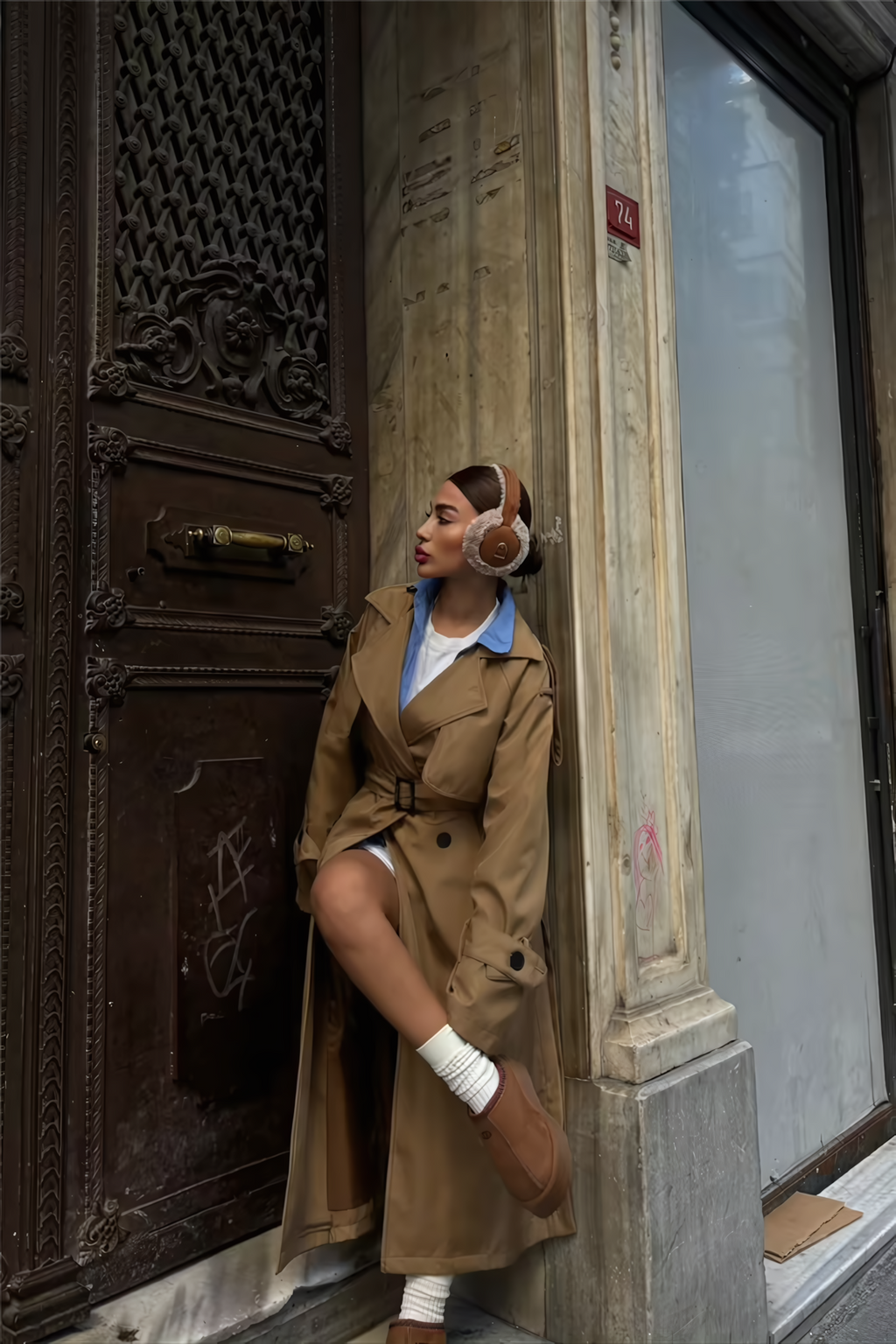 KYLIE TRENCHCOAT