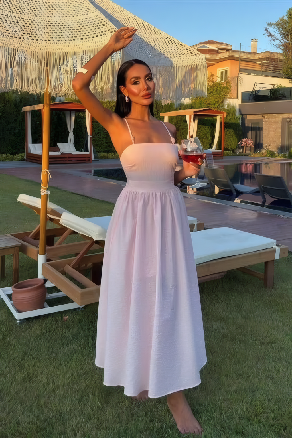 ISABELLA MIDI-KLEID