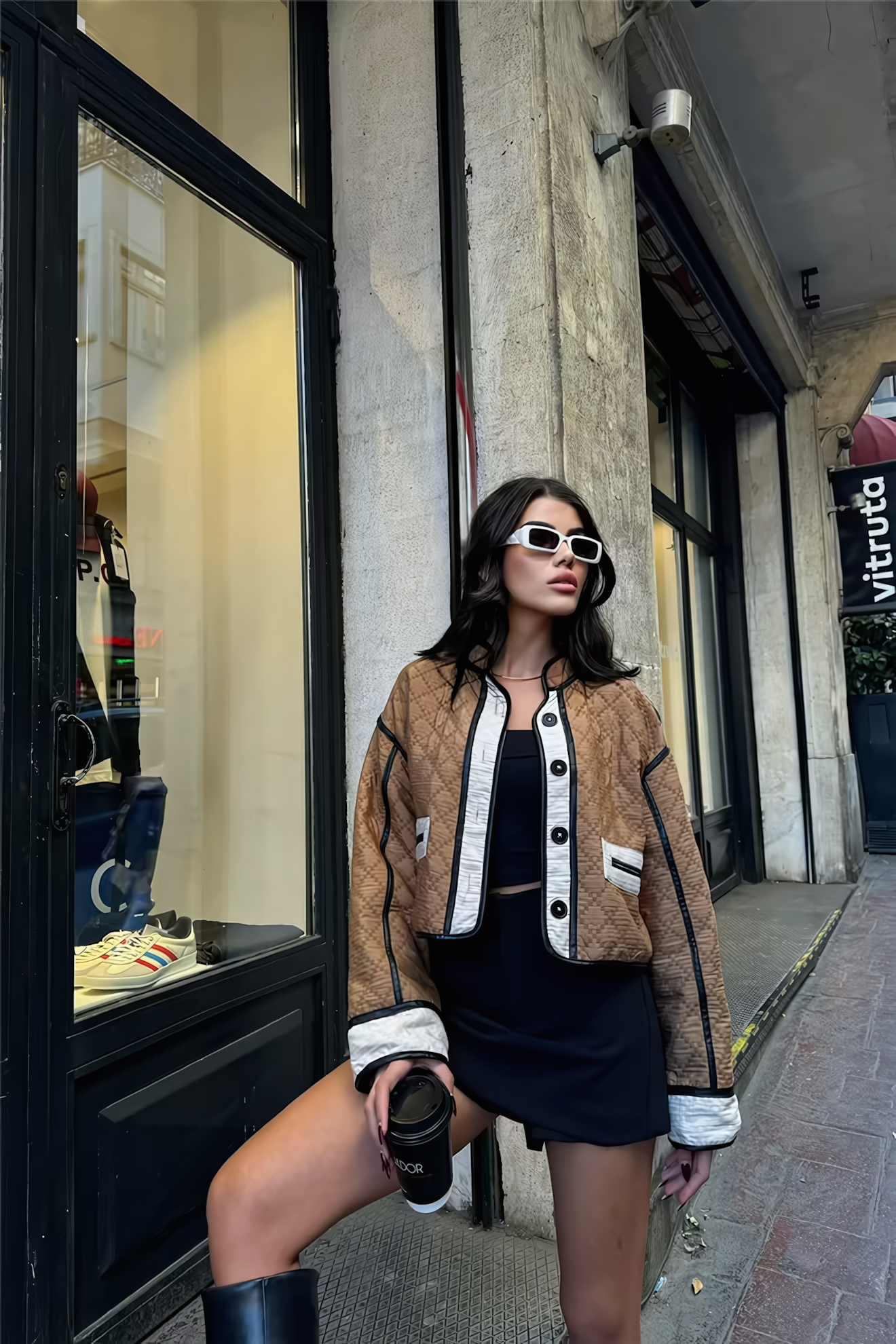 BELLA CROP JACKE