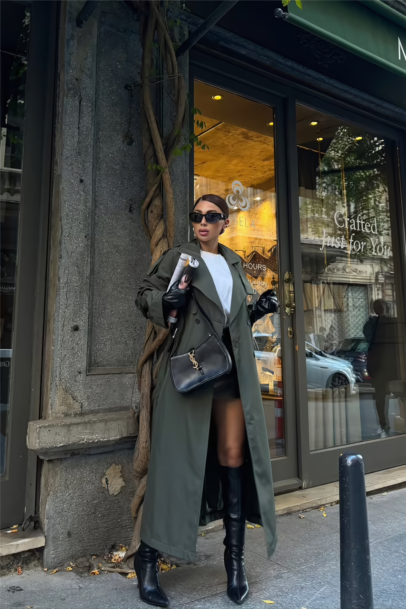 KYLIE TRENCHCOAT
