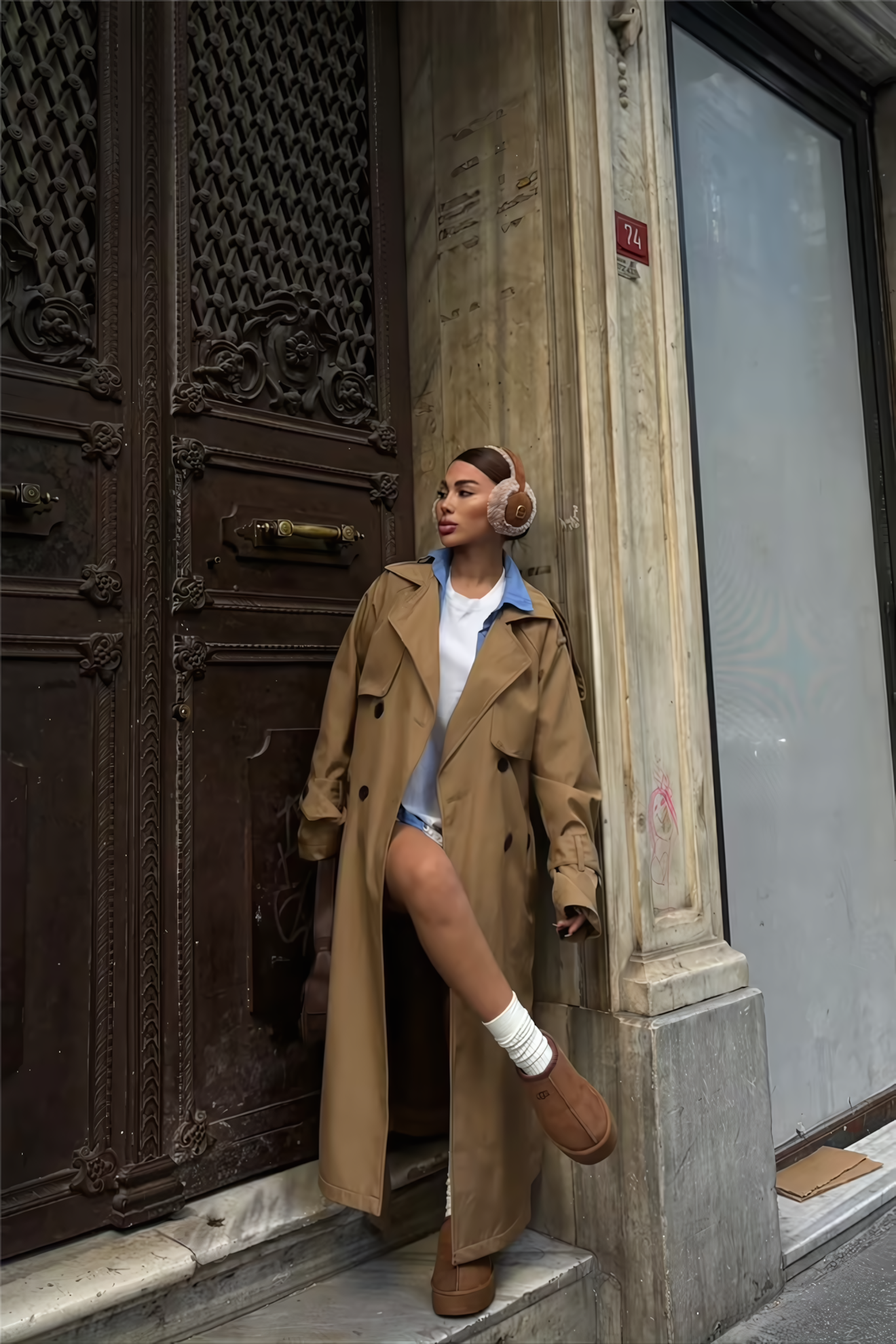 KYLIE TRENCHCOAT