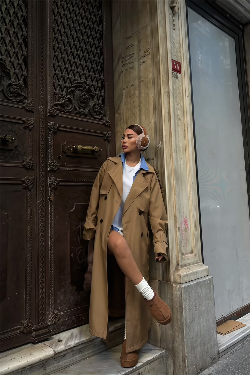 KYLIE TRENCHCOAT