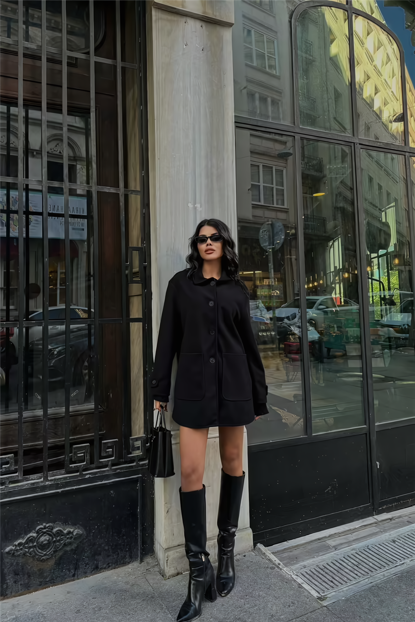 CHLOÉ BUTTONED CACHET