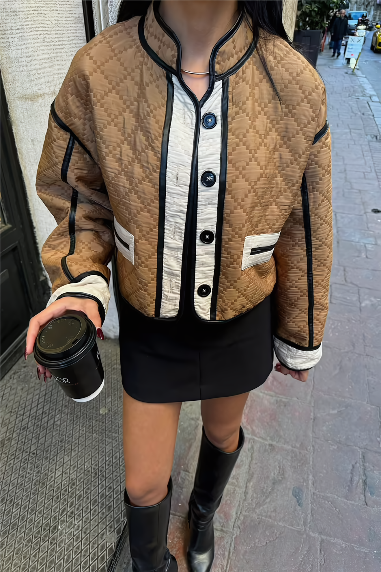 BELLA CROP JACKE