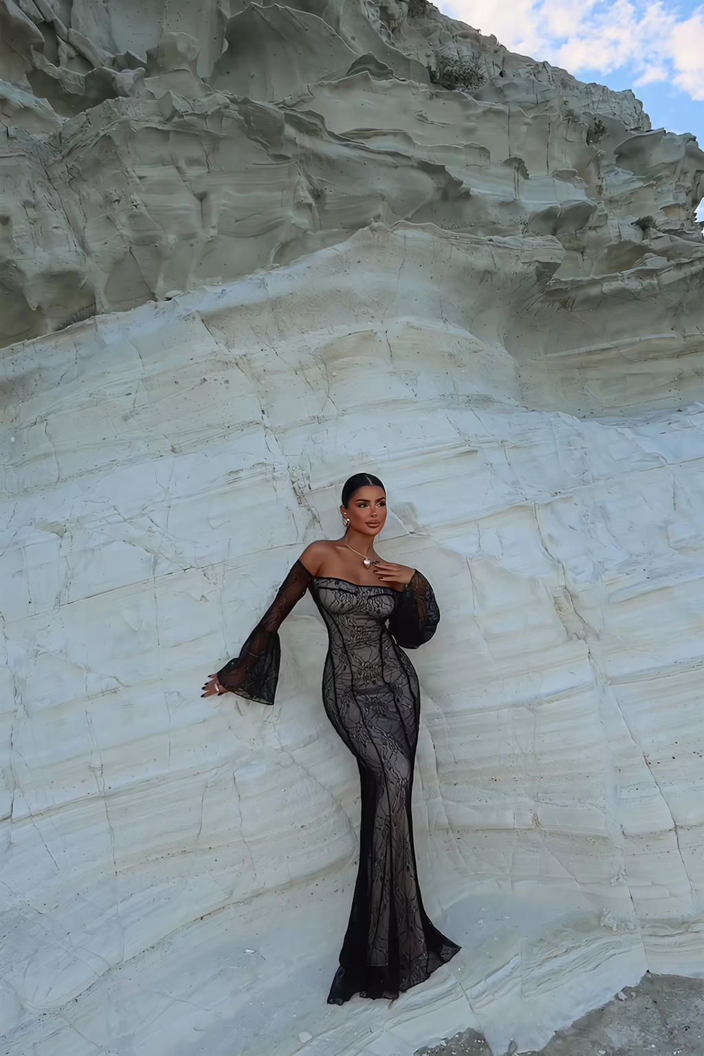 AMORE MAXI KLEID