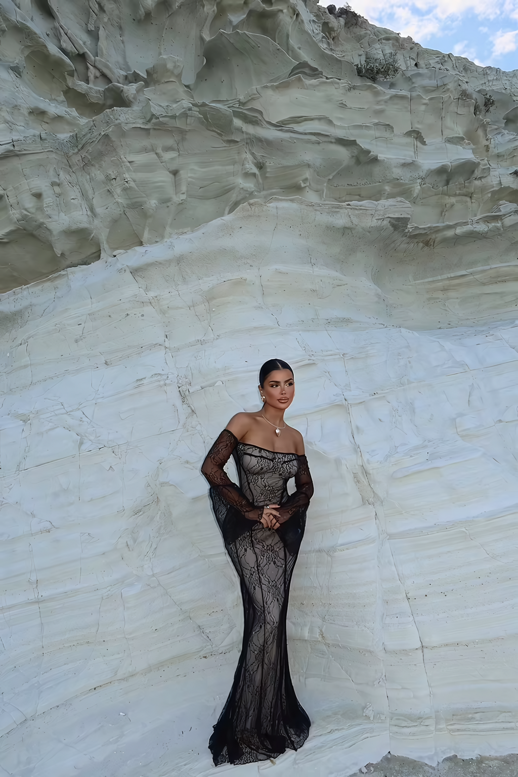 AMORE MAXI KLEID