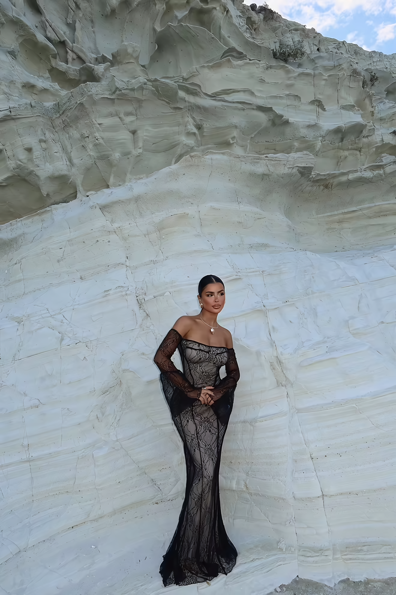 AMORE MAXI KLEID
