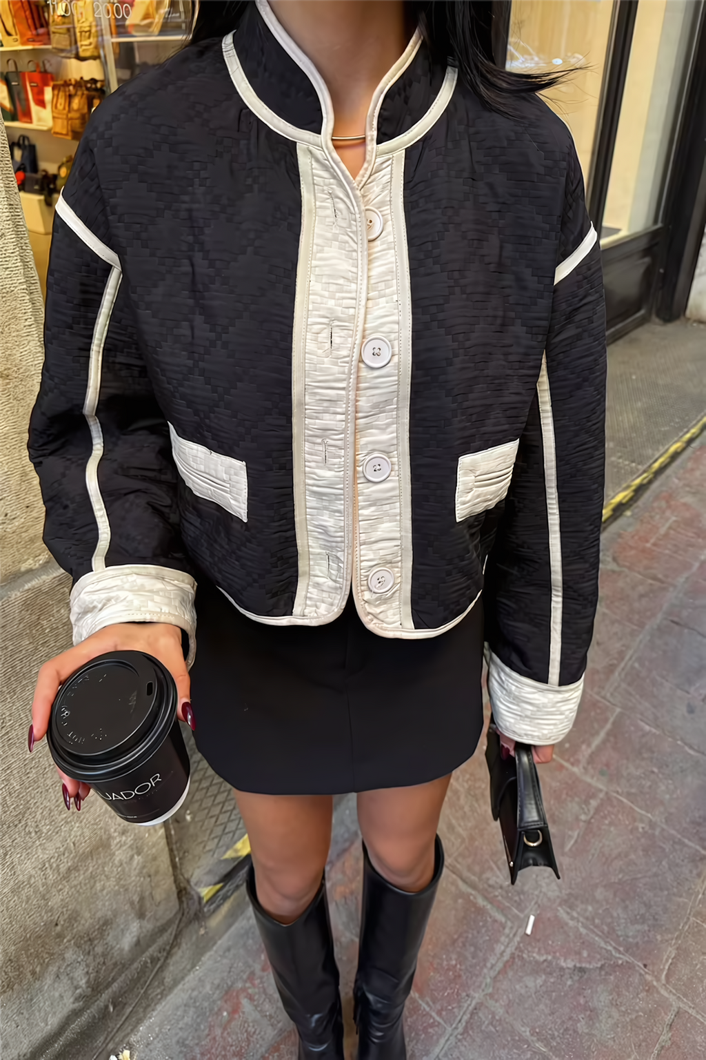BELLA CROP JACKE