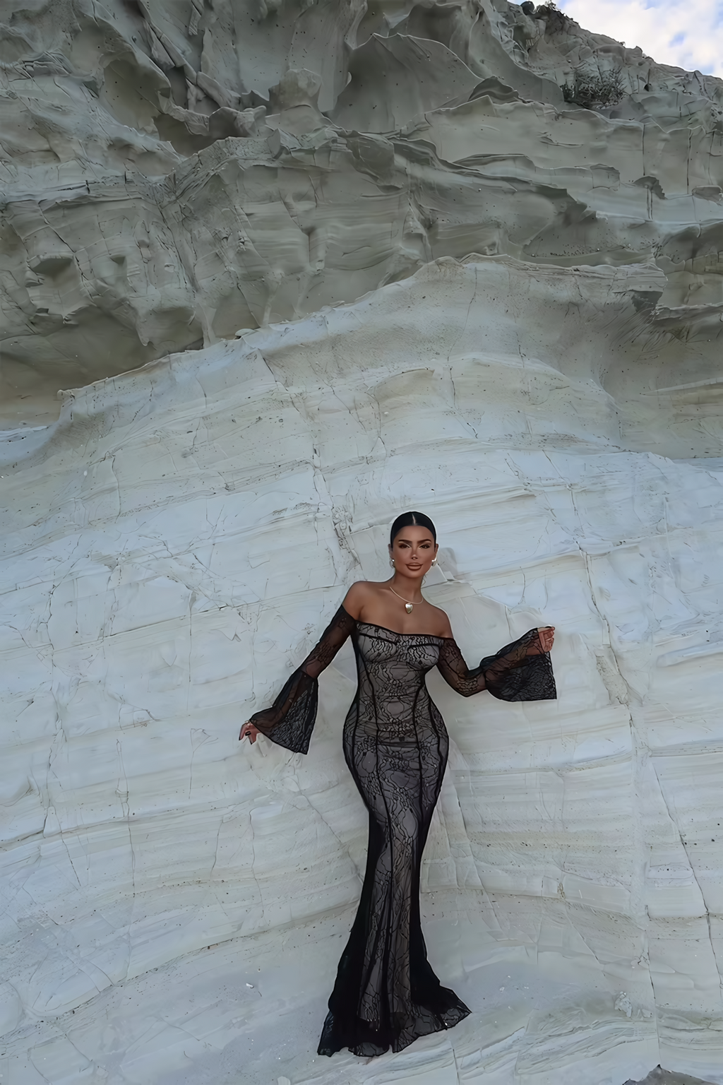 AMORE MAXI KLEID