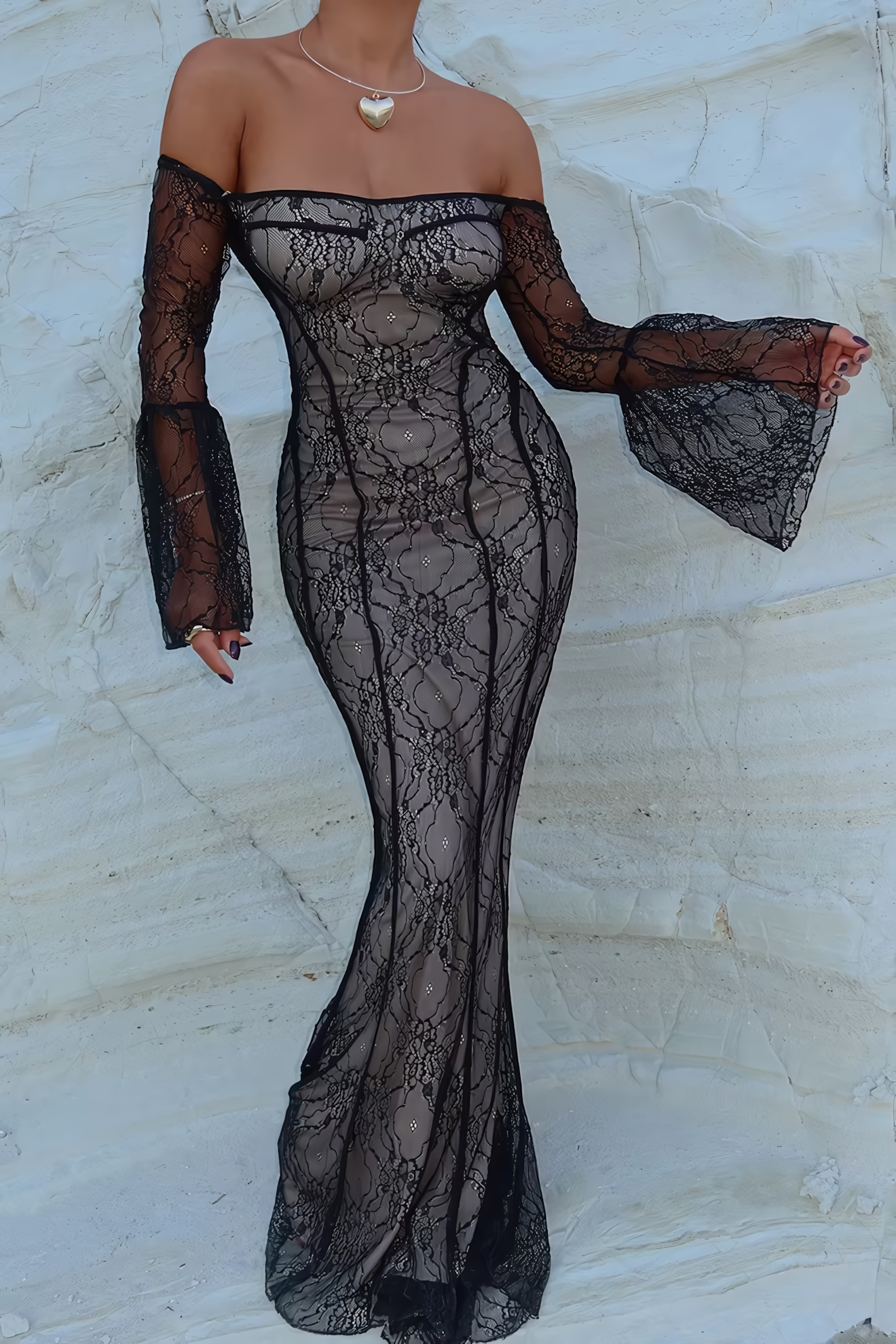 AMORE MAXI KLEID