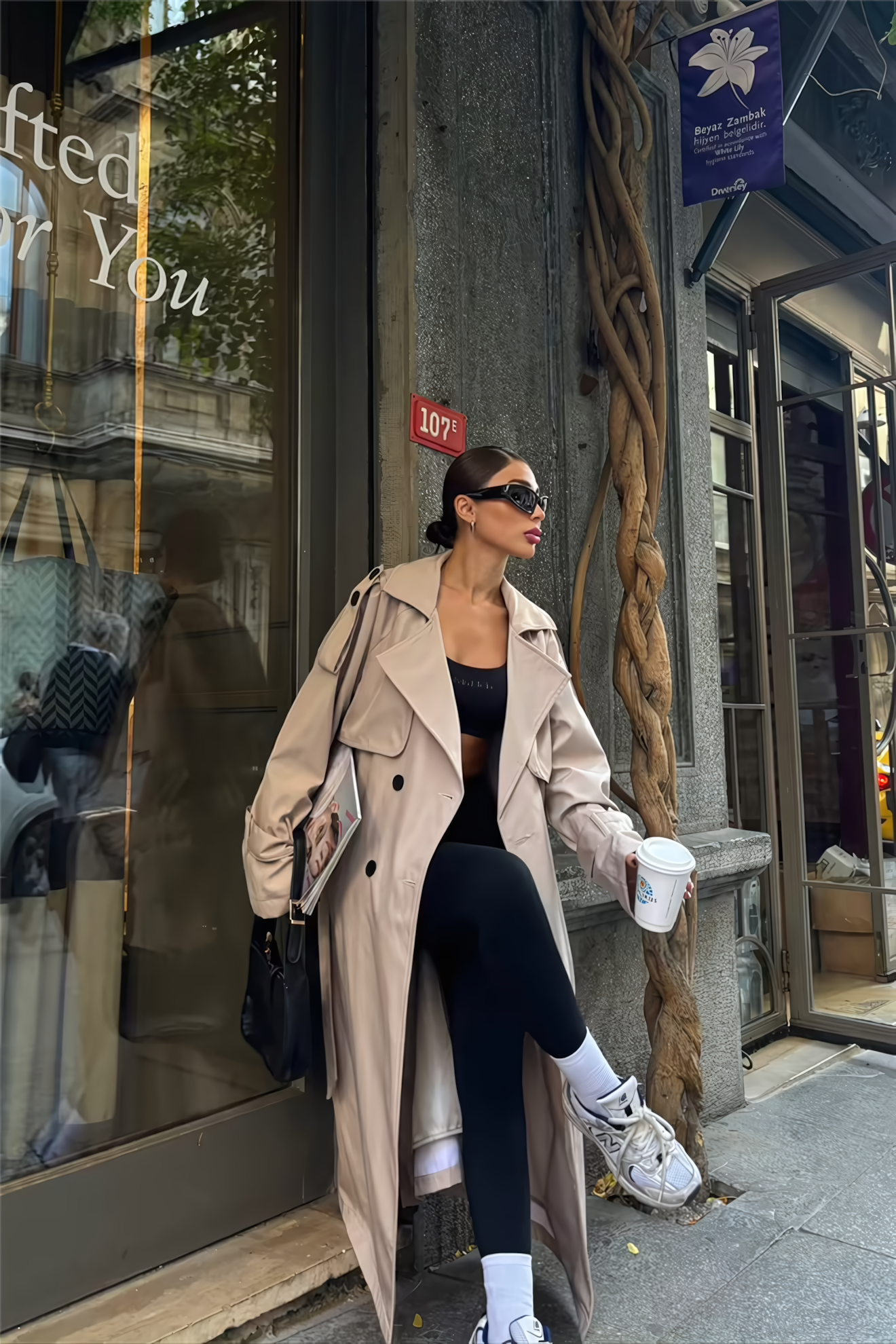 KYLIE TRENCHCOAT