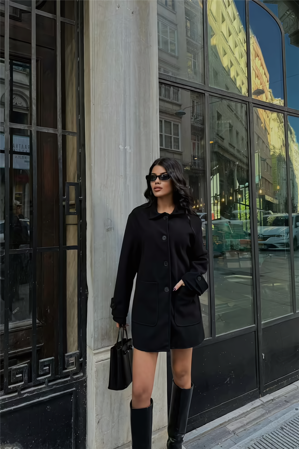 CHLOÉ BUTTONED CACHET